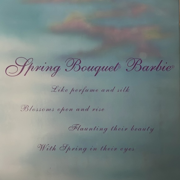 NIB - 1994 Spring Bouquet Barbie - Enchanted Seasons Collection, Limited Edition - Picture 15 of 17
